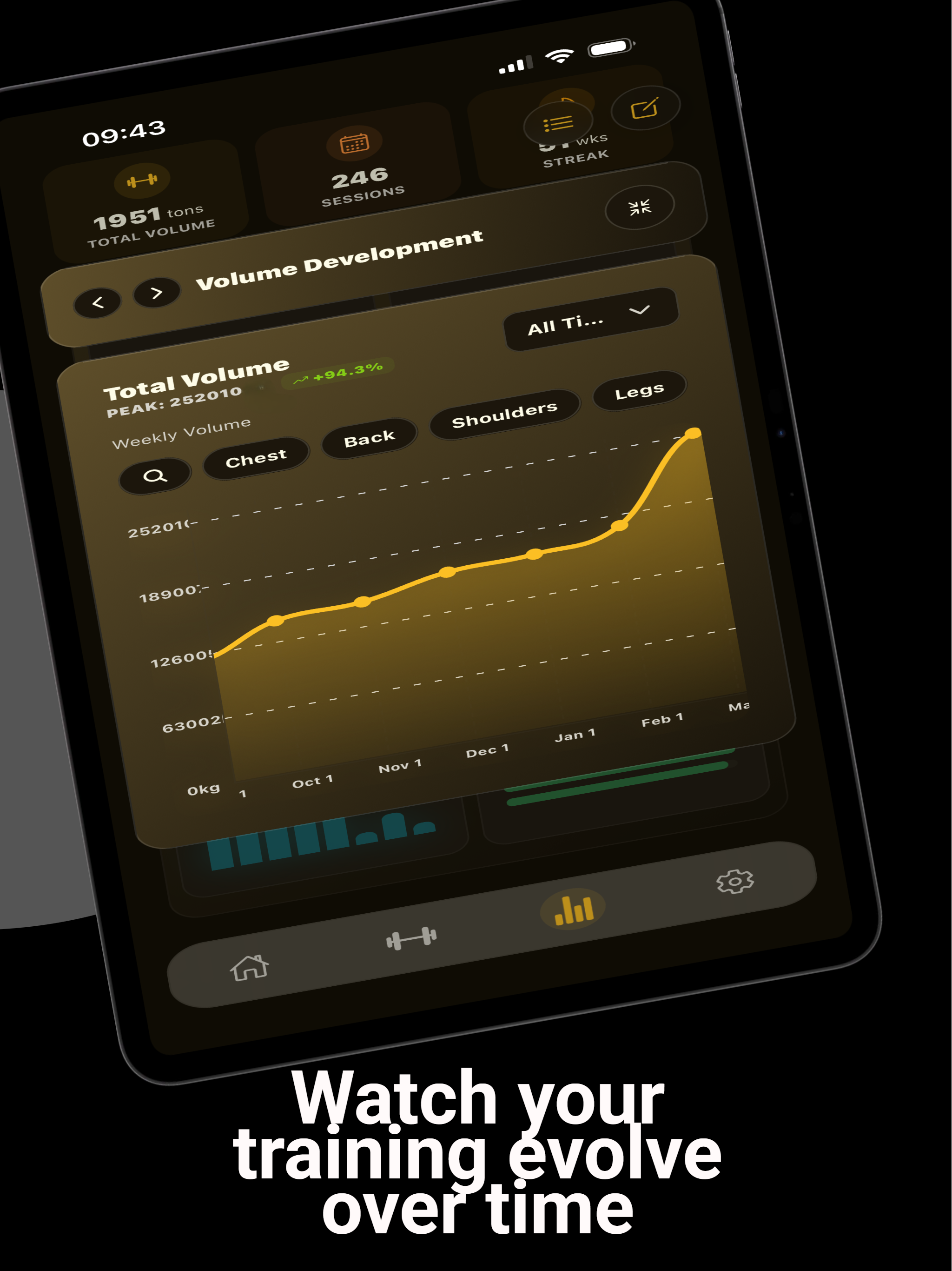 VolumeLogic - Workout tracker screenshot 12