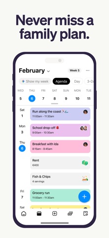 Famnest: Family Organizer iPhone screenshot