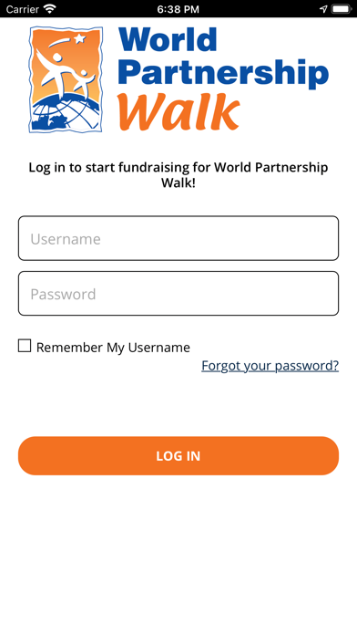 World Partnership Walk Screenshot