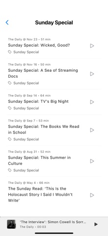 TAG Casts : Podcast player screenshot