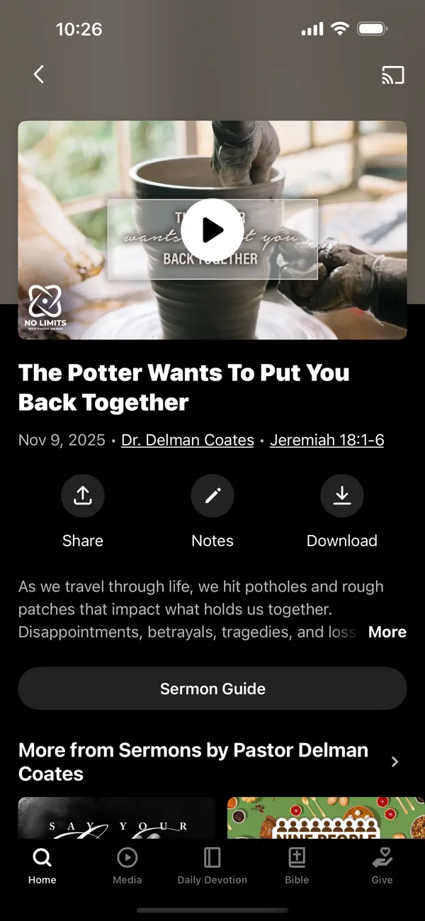 Screenshot #2 pour No Limits with Pastor Delman