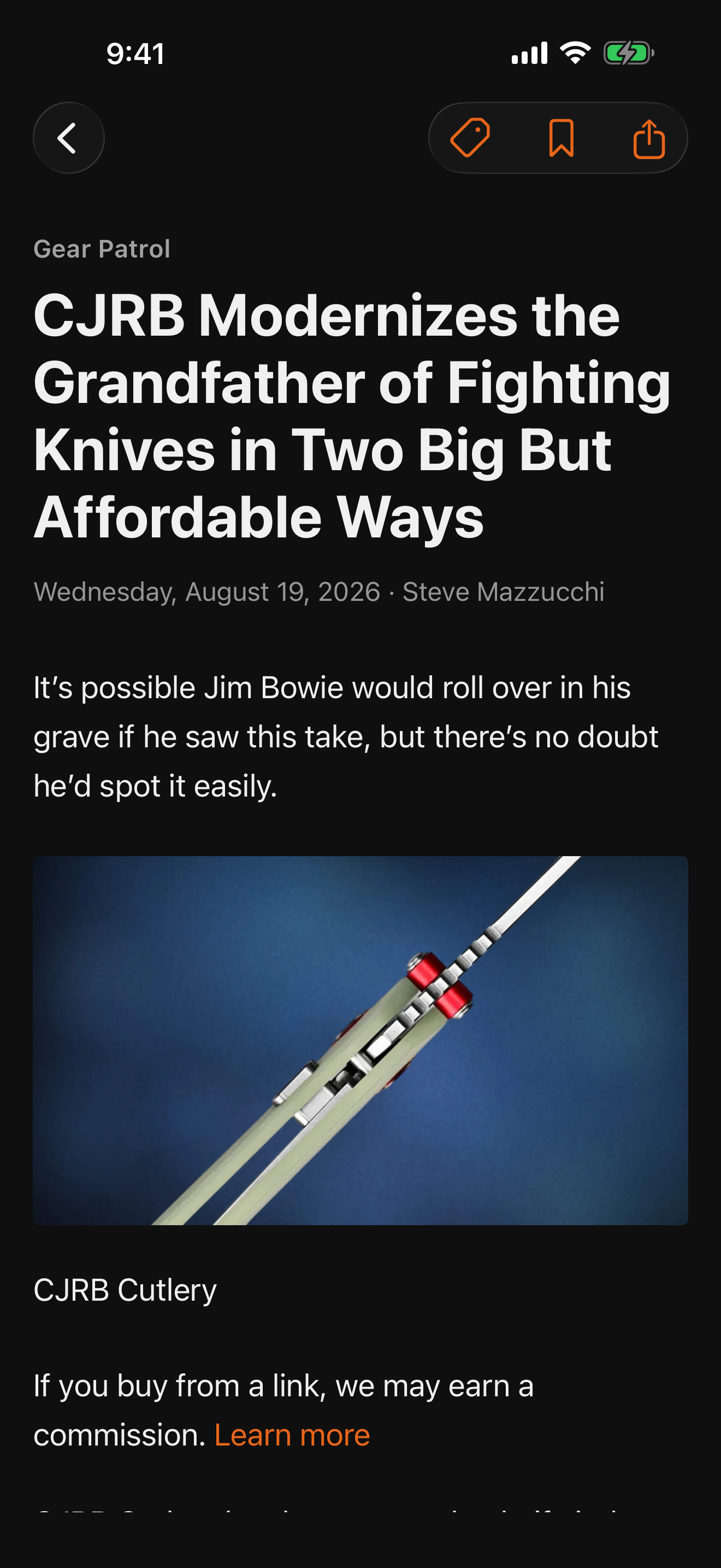 content — RSS feed reader screenshot 4