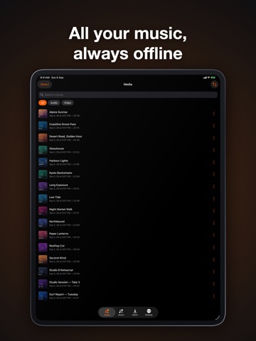 Offline Music and Video Player
