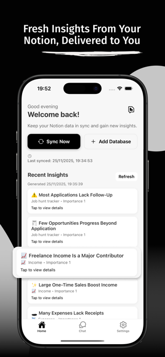 NoteChat: Analytics for Notion Screenshot 3 of 4