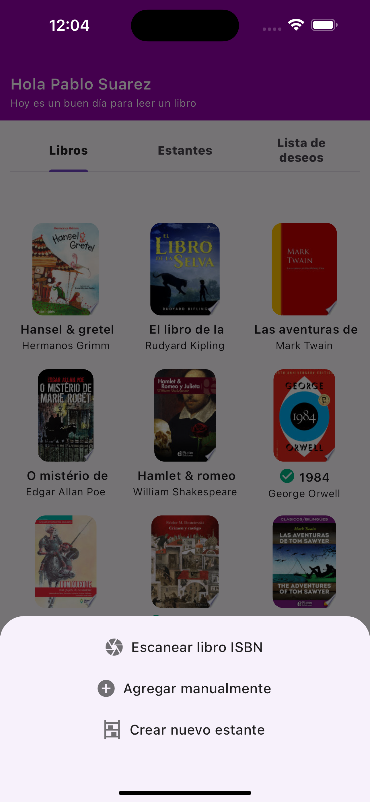 Organiza tus Libros: Bookster