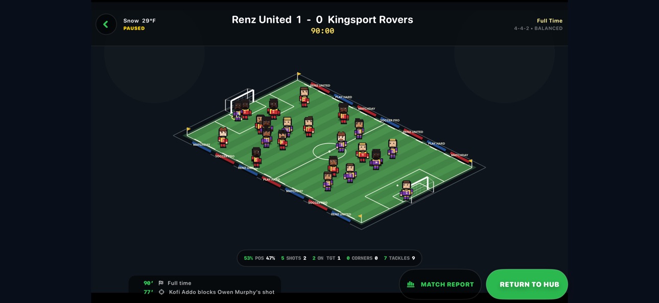 Screenshot 1 of Renz Soccer Sim