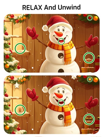 Christmas Differences. iPad screenshot