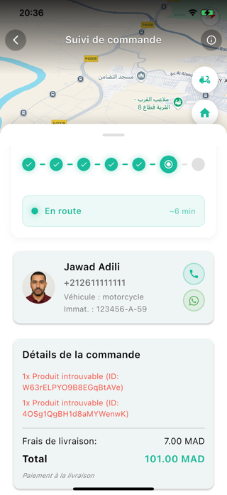 StepBurger Client App Screenshot 9 of 10