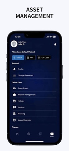 NEXA HRM screenshot