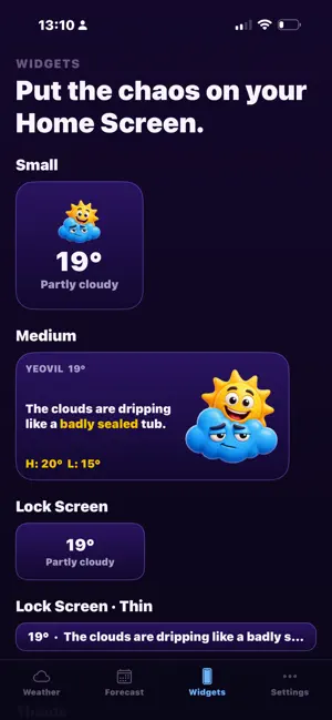 Unhinged Weather screenshot 3