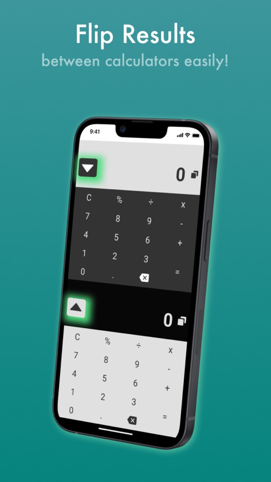 #2. Double Calculator (iOS) 来自: Nga Man Yeung