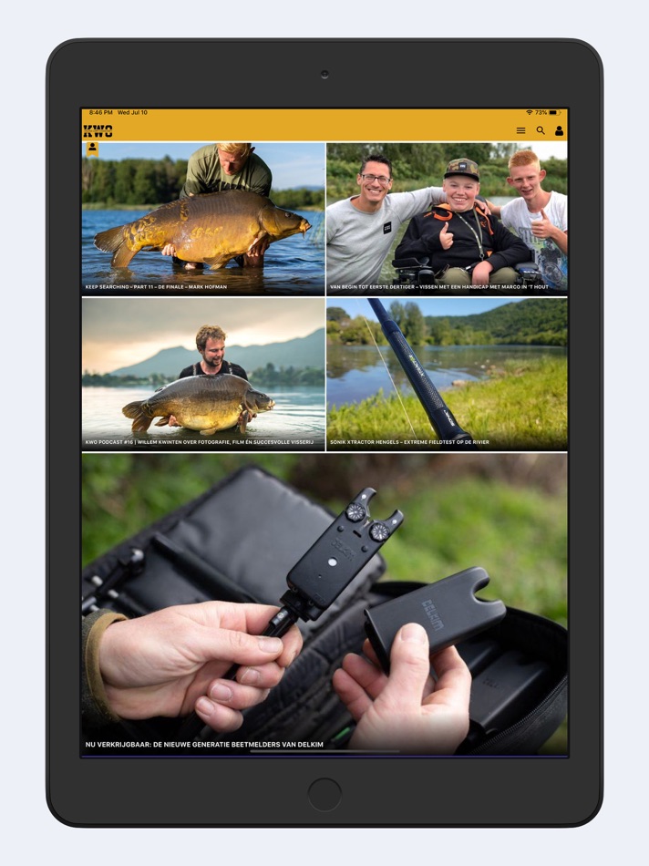 #1. KWO Community App (iOS) Podle: Carp Media B.V.