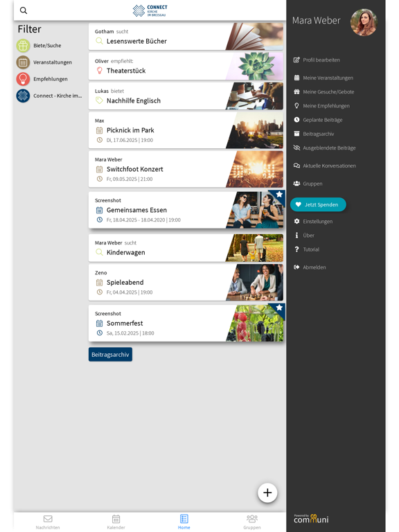 Screenshot #4 pour Connect - Kirche im Breisgau