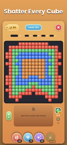 Shatter Cube: Blast Puzzle Screenshot 6 of 7