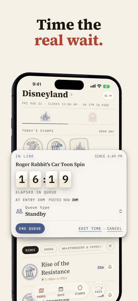 Parky! - Theme Park Tracker screenshot 4