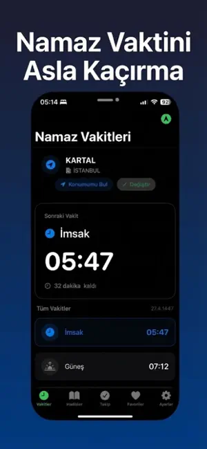EzanVakti: Namaz ve Hadis screenshot 1