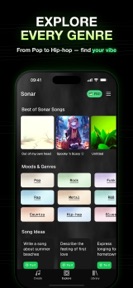 AI Music & Song Maker - Sonar screenshot
