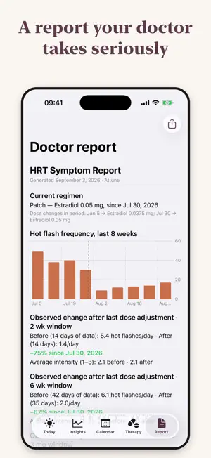 Attune: HRT Tracker screenshot 4
