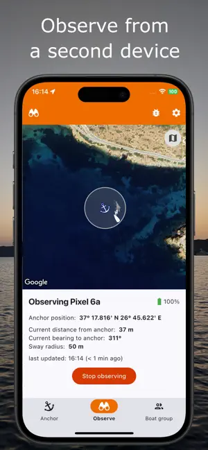 Anchor Easy: GPS Anchor Alarm screenshot 3