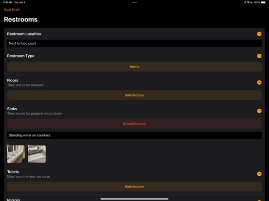 OrangeQC iPad screenshot 4 - Business app