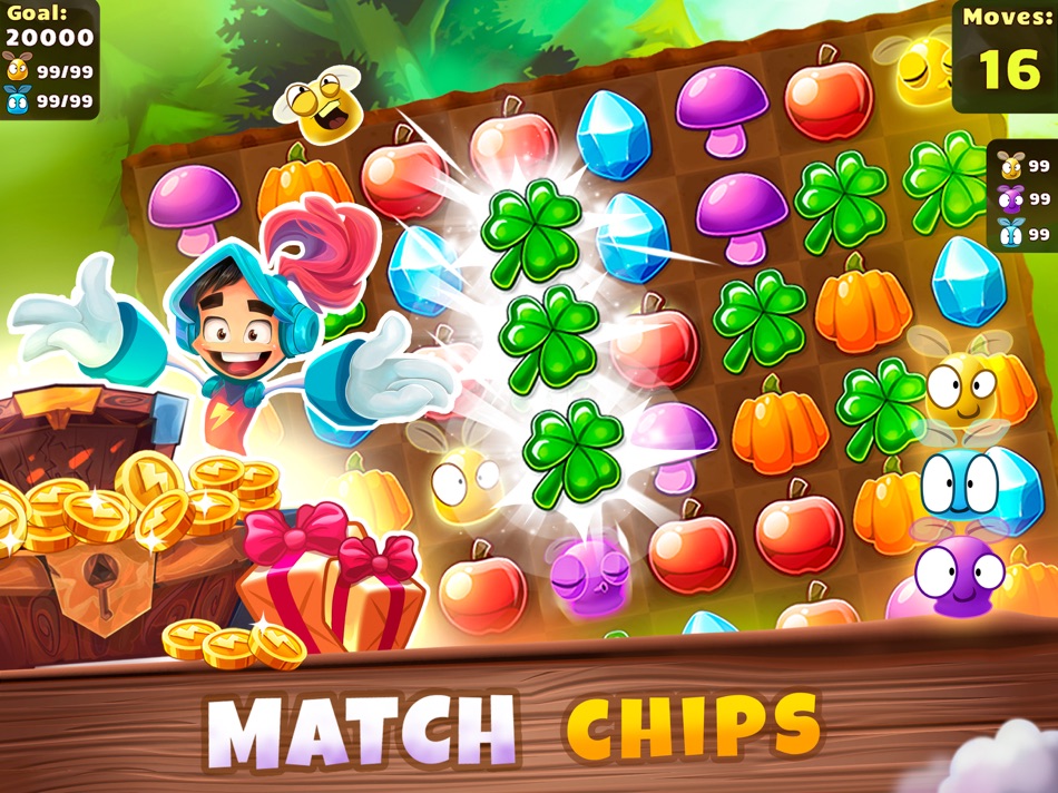 #1. Sir Match-a-Lot: Match 3 Games (iOS) 由: Elephant Games AR LLC