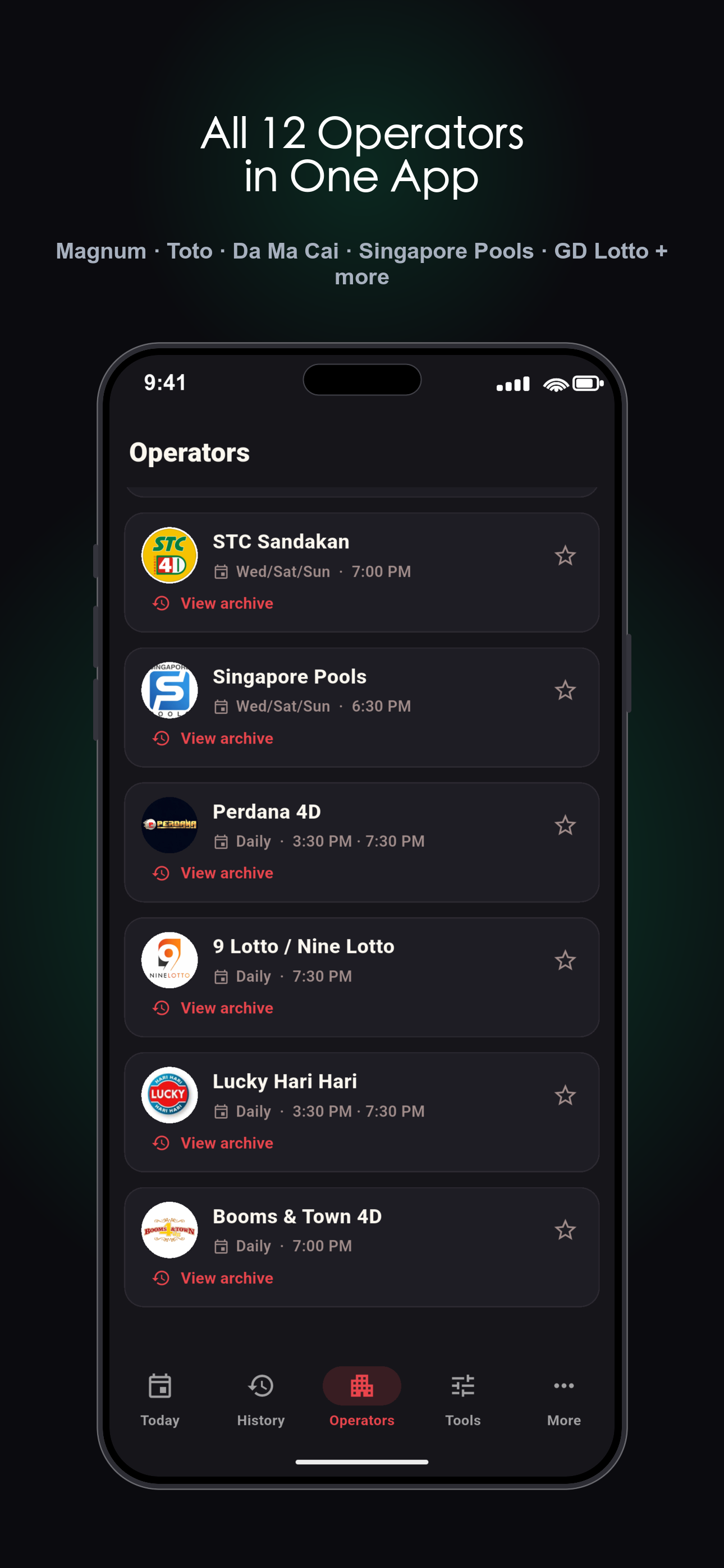 Keputusan4D: 4D Live Results screenshot 8