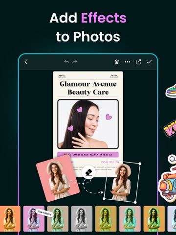 Poster Maker : Flyer Maker iPad screenshot