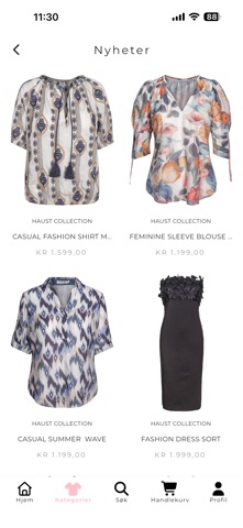 Haust Collection screenshot