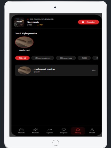 WMatch iPad screenshot