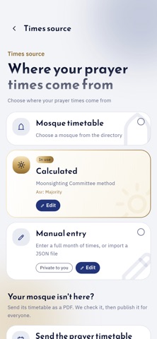 Moqutah - Prayer Times screenshot 4