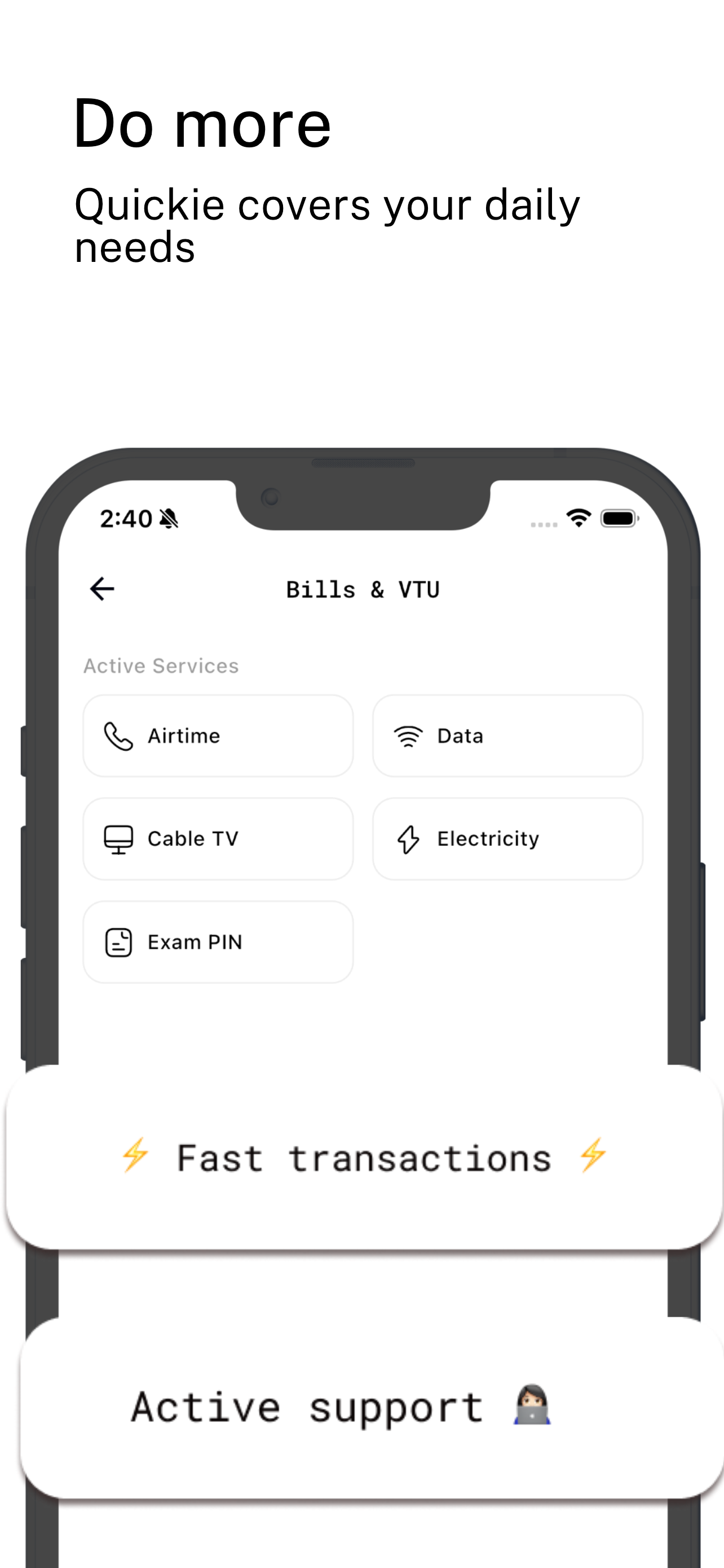 Quickie: Crypto & gift cards screenshot 4