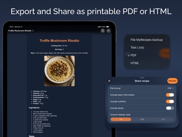 Morsel: Recipe Manager iPad screenshot