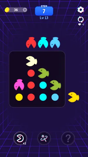 Bean Chomper - Color Dots Game screenshot 3
