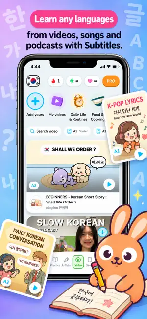 TubeLingo: Learn from Videos screenshot 1