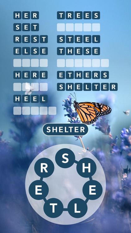 Zenscapes Zen Puzzle Word Game screenshot-5