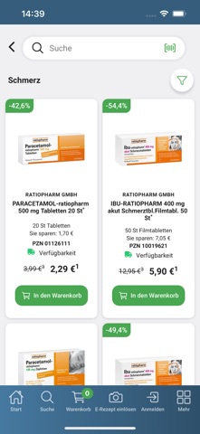 E-Rezept Shop Oberasbach screenshot