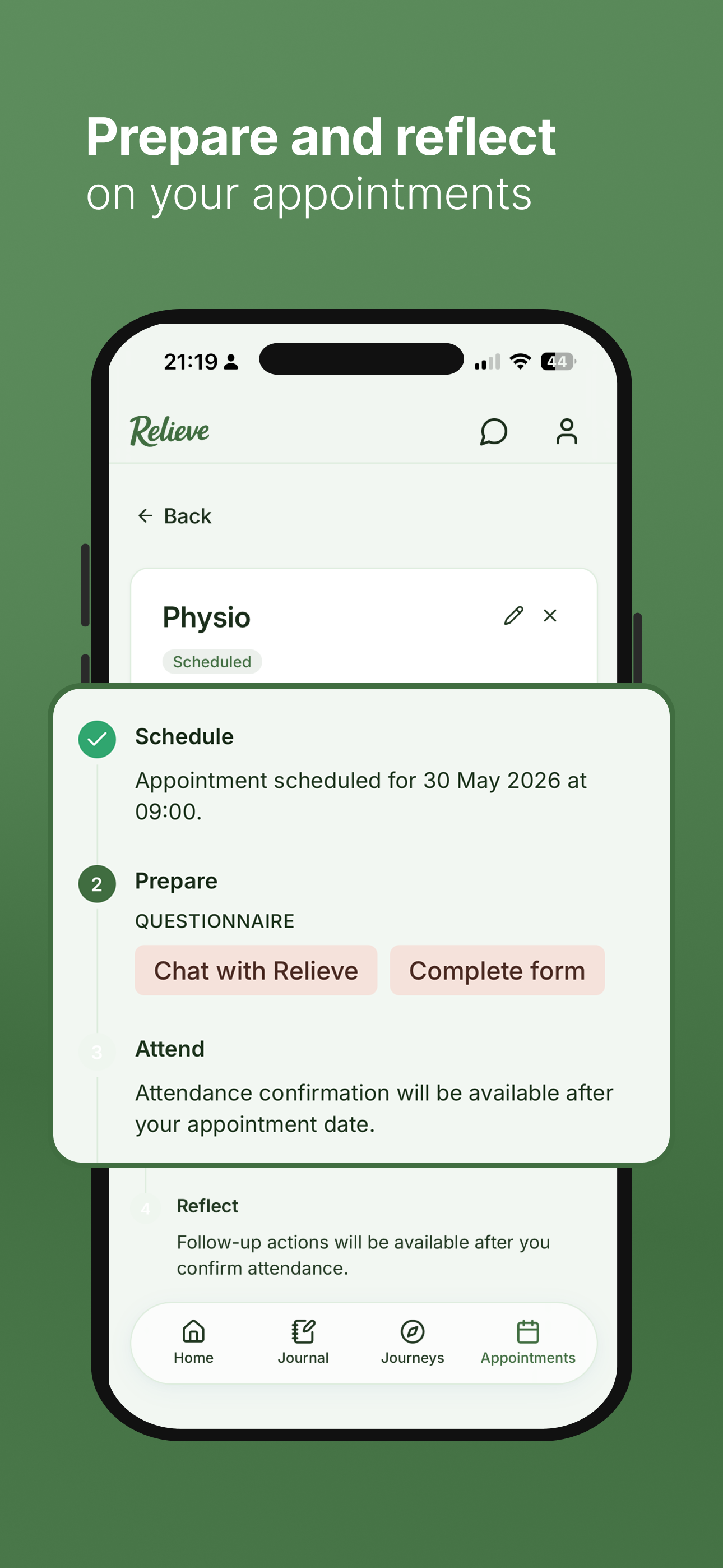 Relieve Care screenshot 5