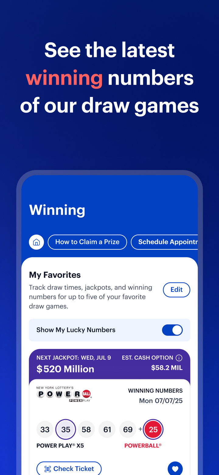 Official NY Lottery screenshot 4