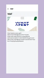 waf - what a fest iphone resimleri 3