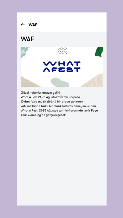 WAF - What a Fest Screenshot