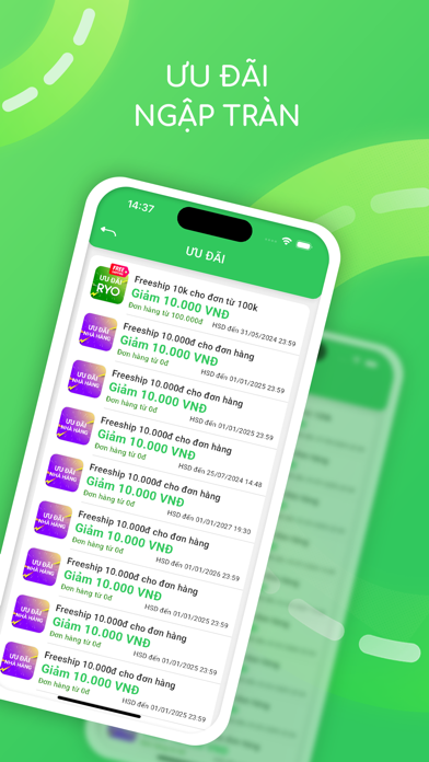 RYO - Giao đồ ăn & Đặt xe Screenshot