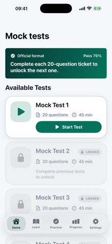 Citizenship Test Australia iPhone screenshot