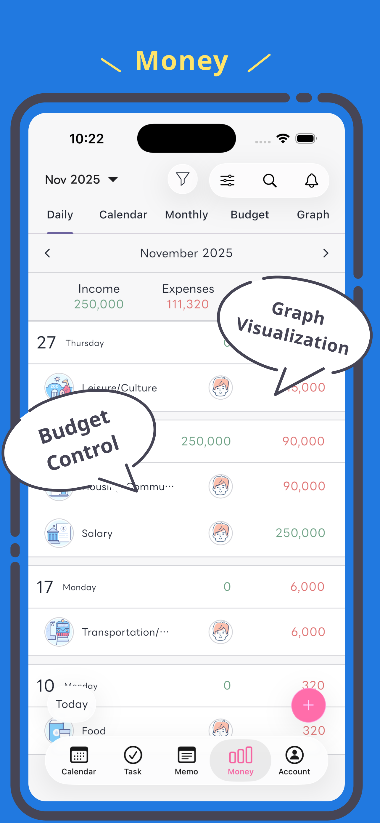 Shared Calendar App :FamilyLog