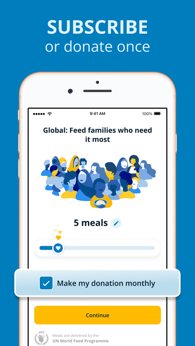 ShareTheMeal: Charity Donate Screenshot