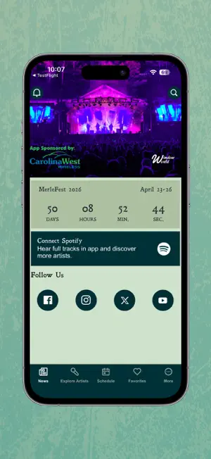 MerleFest 2026 screenshot 2