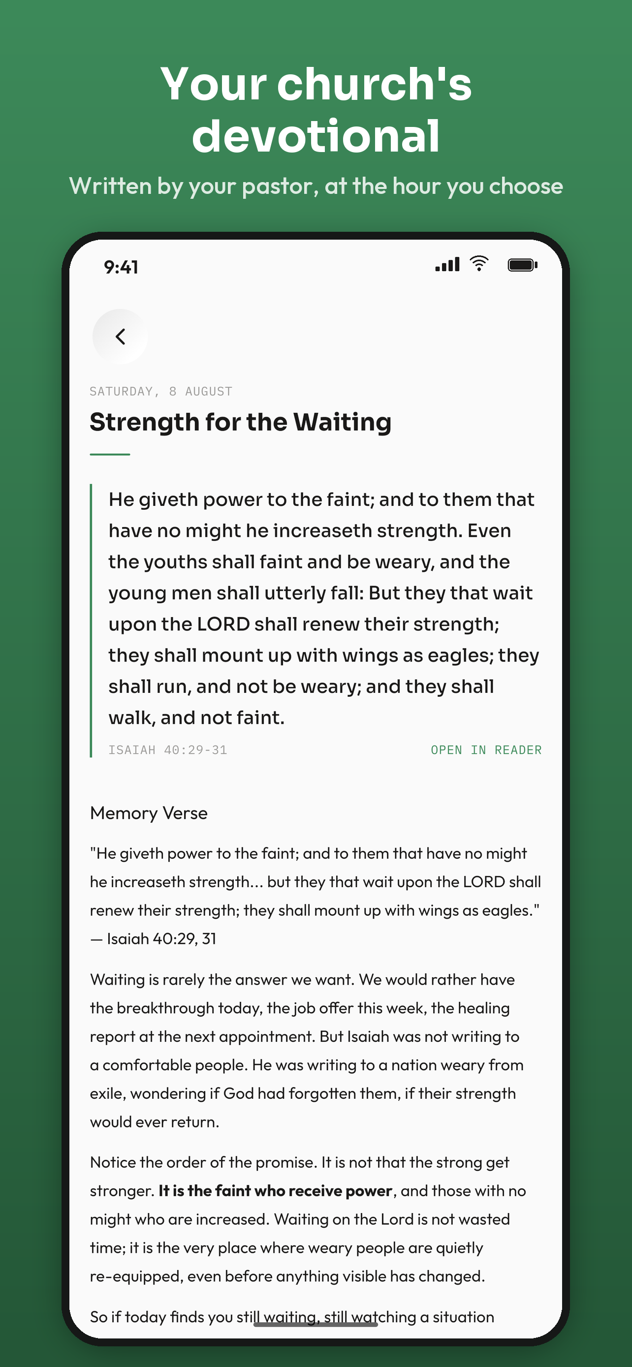 Fellowr: Your Church App screenshot 2