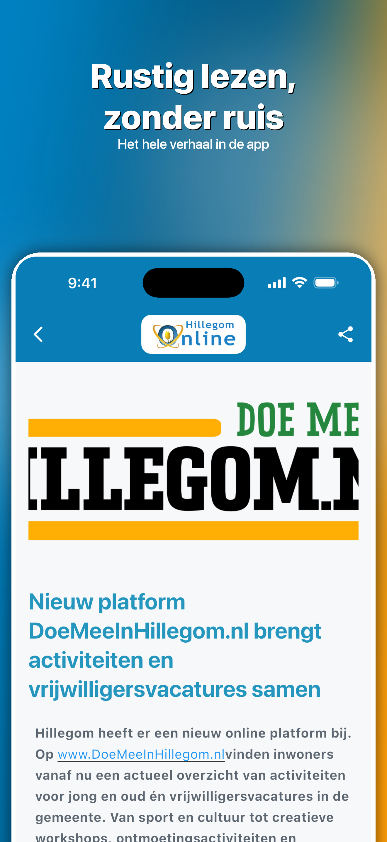 Hillegom Online screenshot 2