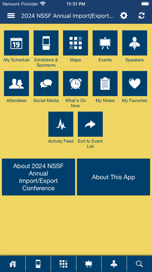 #2. NSSF Events (iOS) By: NSSF