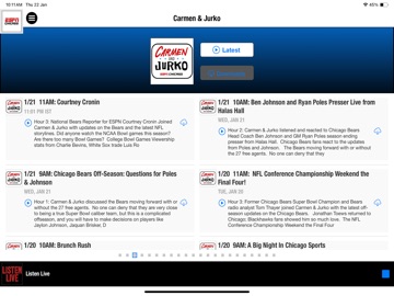 ESPN Chicago iPad screenshot