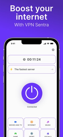 Sentra VPN: Secure Protection Screenshot 7 of 8